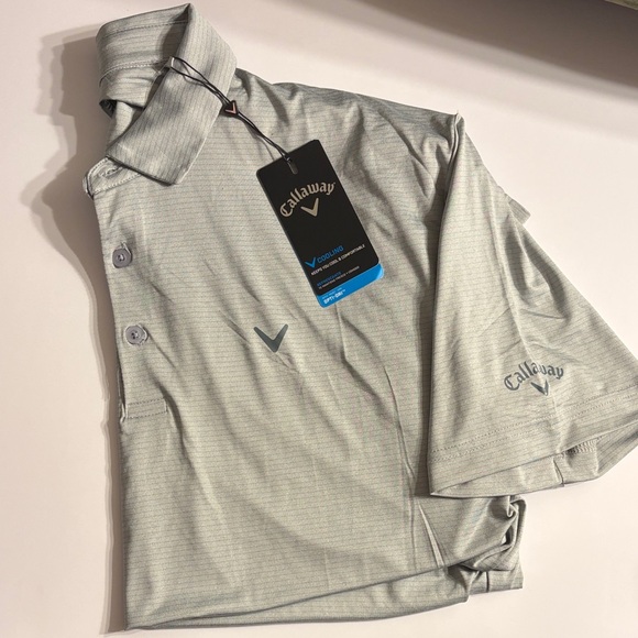 Callaway Other - Callaway Light Gray Performance Polo